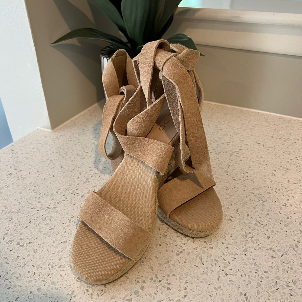 Aldo Ankle Tie Wedges